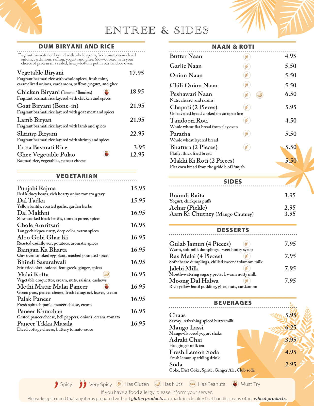 Dhabewala menu page 4
