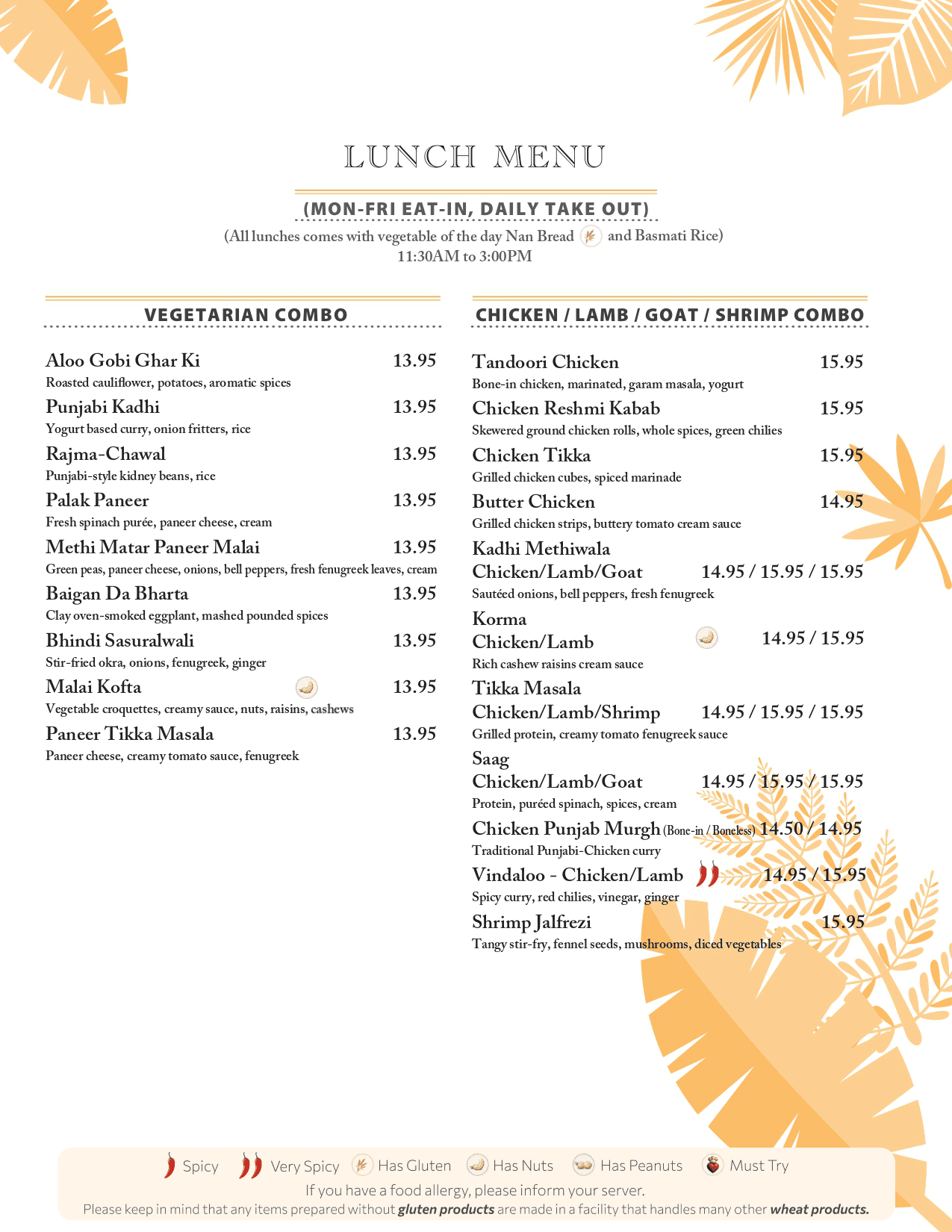 Dhabewala menu page 5